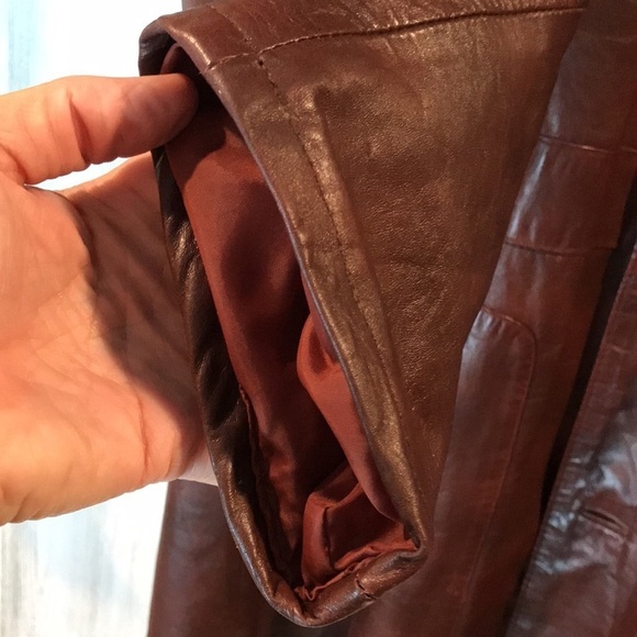 Vintage Imperial Leather Jacket Coat - Picture 4 of 14